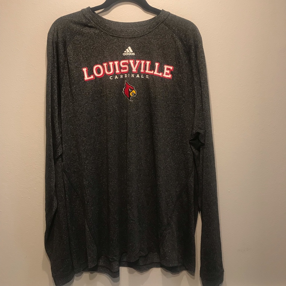 Louisville Cardinals - Adidas Long Sleeve Climate